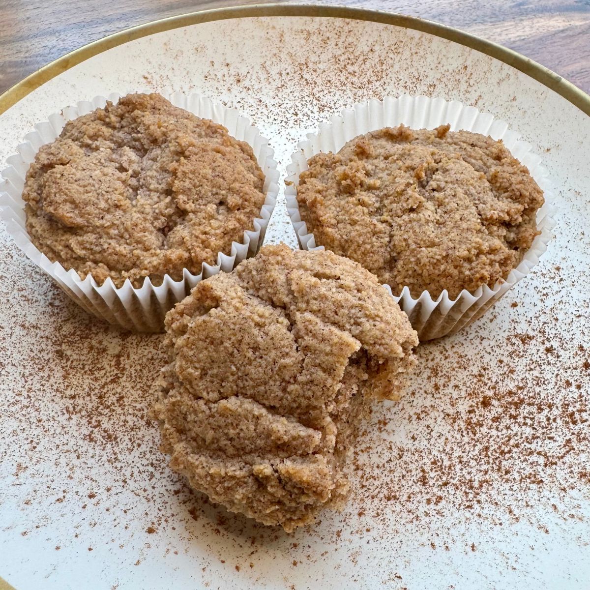 Low Carb Cinnamon Muffins