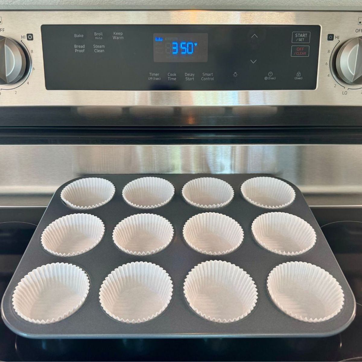 Low Carb Strawberry Muffins Step 1 Preheat Oven