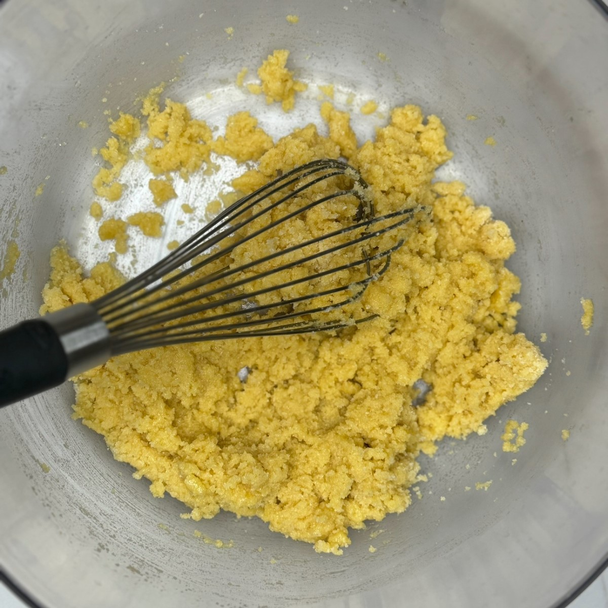 Low Carb Strawberry Muffins Step 4 Mix Dry & Wet Ingredients